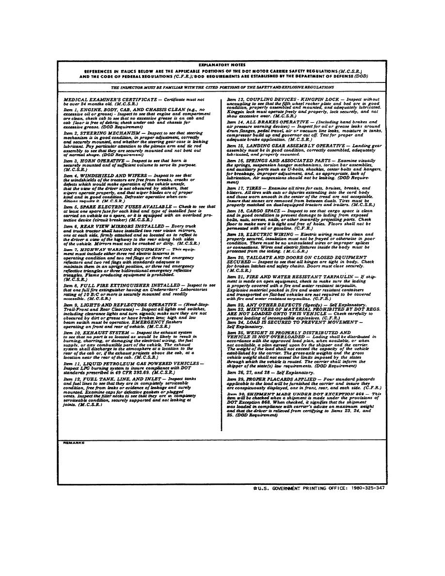 Figure 3 1 Completed DD Form 626 Motor Vehicle Inspection MM367070032 Figure 3 1 Completed DD Form 626 Motor Vehicle Inspection MM367070032